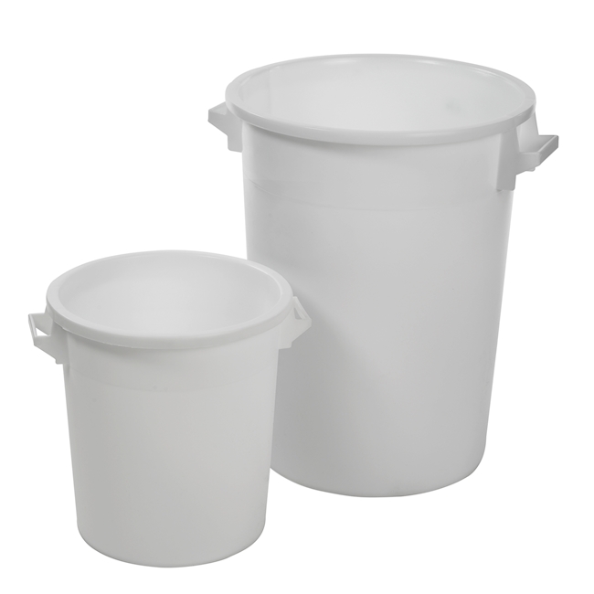 Universal ton white, 35 lt, PE-HD